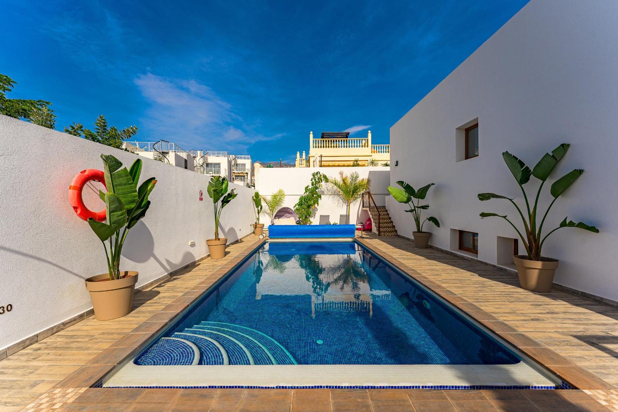 Fabulous Contemporary 5 Bedroom Villa With Private Heated Pool, Sleeps Max 13 Callao Salvaje Exterior foto